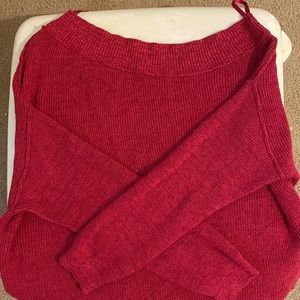 Scoop neck sweater
